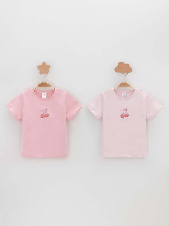 Футболка для новорожденных CROCKID К 302759-2уп цвет - розовый 799₽