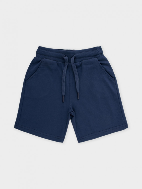 

Шорты из натурального хлопка для мальчика для мальчиков CROCKID, КР 400637, цвет - синий, Шорты из натурального хлопка для мальчика