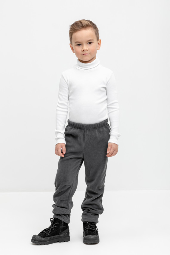Брюки для мальчиков CROCKID ФЛ 40000 цвет - темно-серый 749₽