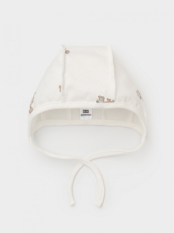 

Шапочка ясельная для новорожденных CROCKID, К 8177, цвет - сахар, Шапочка ясельная