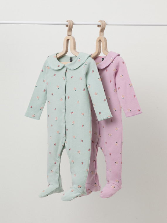 

Комбинезон для новорожденных CROCKID, К 6538-2уп, цвет - зеленый, Комбинезон