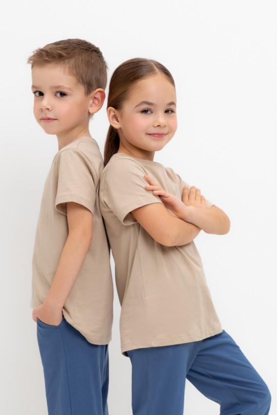 Футболка для мальчиков CROCKID К 302125 цвет - бежевый 799₽