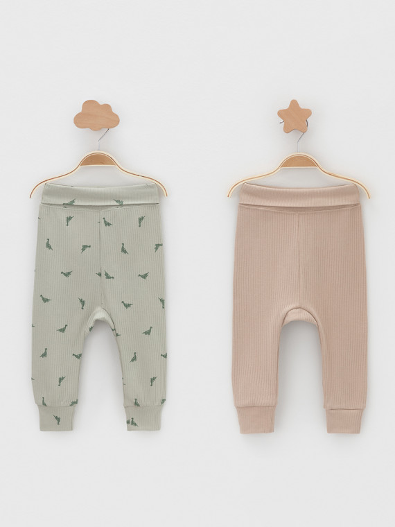 

Брюки для новорожденных CROCKID, К 400715-2уп, цвет - хаки, Брюки