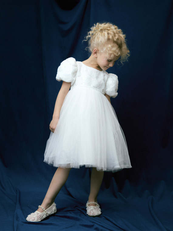 

Платье для девочек CROCKID, 52101(4060), цвет - белый, Платье