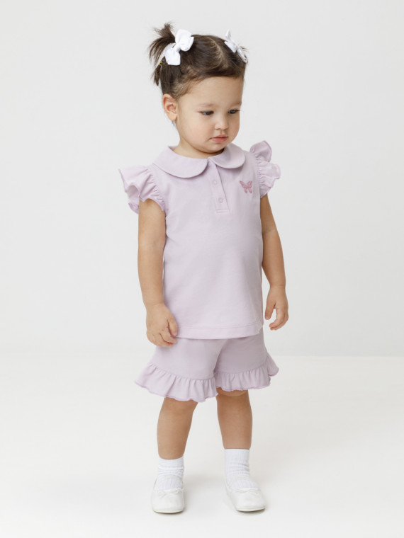 Шорты для девочек CROCKID КР 400898 цвет - фиолетовый 594₽