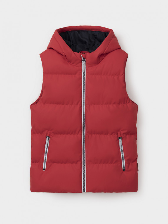 

Жилет утеплённый с капюшоном для мальчика для мальчиков CROCKID, ВК 35022/7 ГР (), цвет - красный, Жилет утеплённый с капюшоном для мальчика