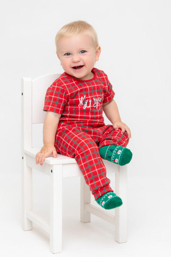 

Брюки для новорожденных CROCKID, К 4718, цвет - красный, Брюки