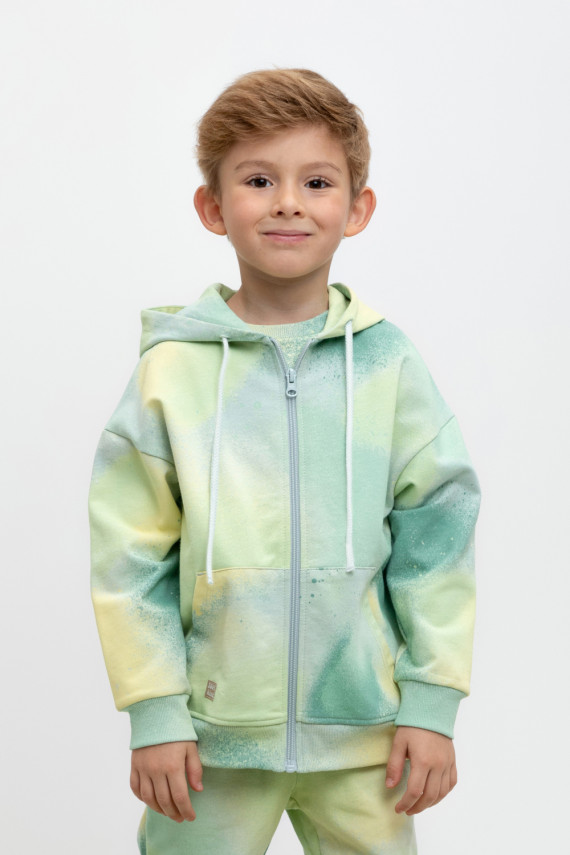 

Жакет для мальчиков CROCKID, КР 302427, цвет - голубой, Жакет