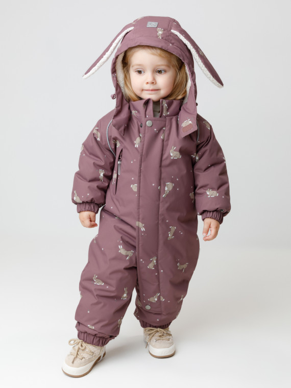 

Комбинезон зимний ясельный с утеплителем нового поколения для девочек CROCKID, ВК 60131/н/3 УЗГ, цвет - бежевый, Комбинезон зимний ясельный с утеплителем нового поколения