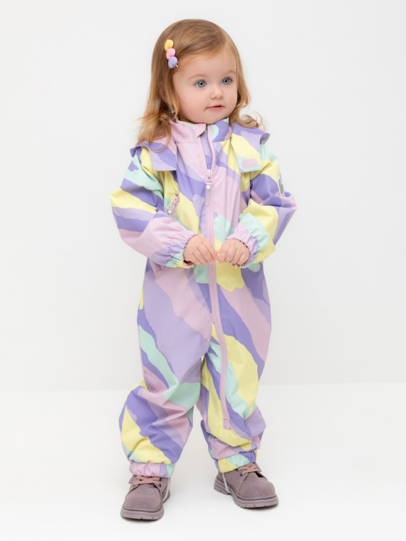 

Комбинезон ветровочный для девочки для девочек CROCKID, ВК 60088/н/17 Ал, цвет - мульти, Комбинезон ветровочный для девочки