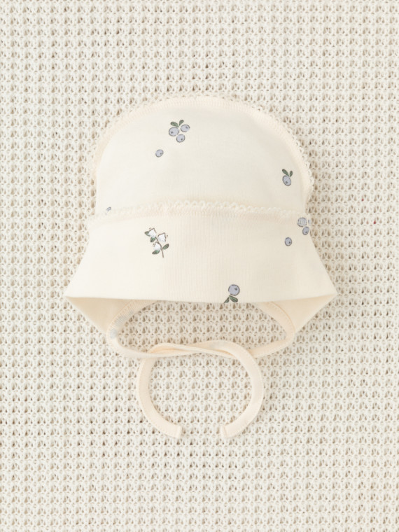 

Шапочка ясельная для новорожденных CROCKID, К 8176, цвет - бежевый, Шапочка ясельная