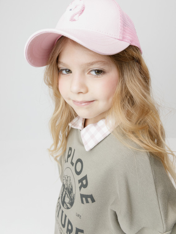 Кепка для девочек CROCKID ТК 80092 цвет - розовый 999₽