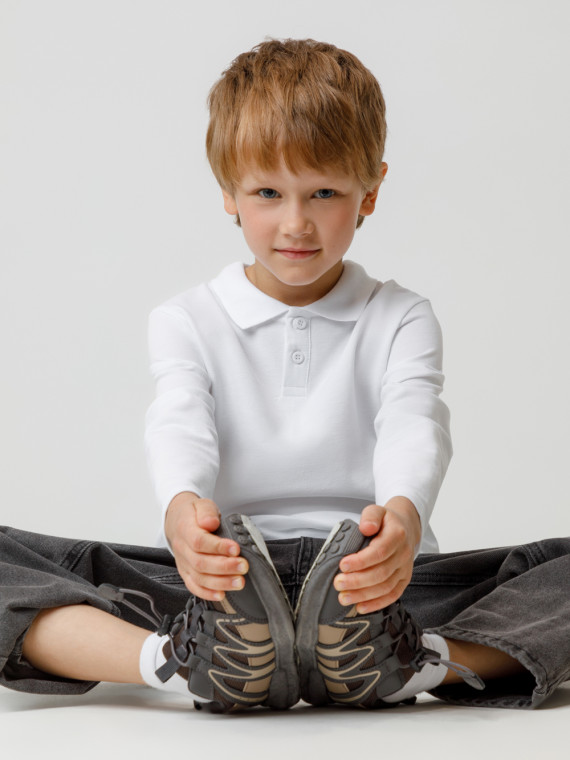 

Джемпер для мальчиков CROCKID, МП 302109, цвет - белый, Джемпер