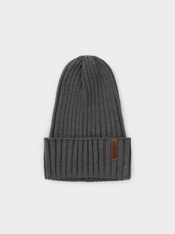 

Шапка для мальчиков CROCKID, КВ 20447, цвет - темно-серый, Шапка