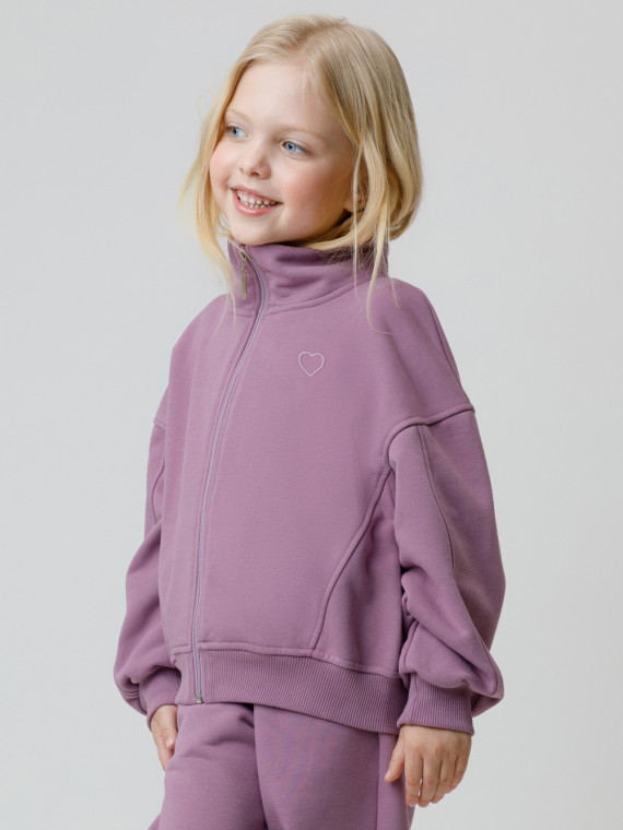 

Жакет для девочек CROCKID, КР 302817, цвет - фиолетовый, Жакет