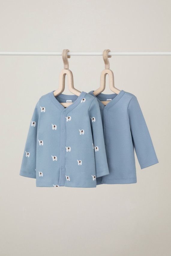 Кофточка для новорожденных CROCKID К 300450-2уп цвет - синий 799₽