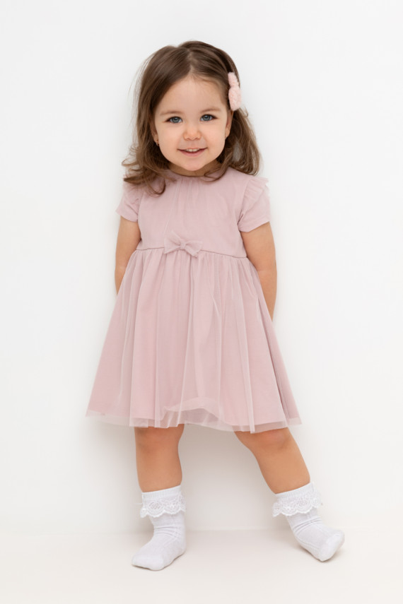 

Платье для девочек CROCKID, КР 5914, цвет - розовый, Платье