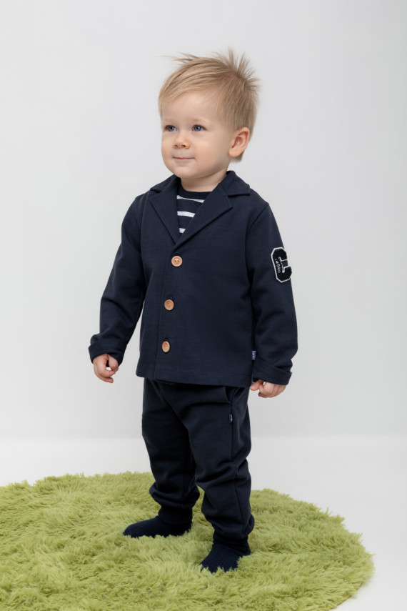 

Брюки для мальчиков CROCKID, КР 400659, цвет - темно-синий, Брюки