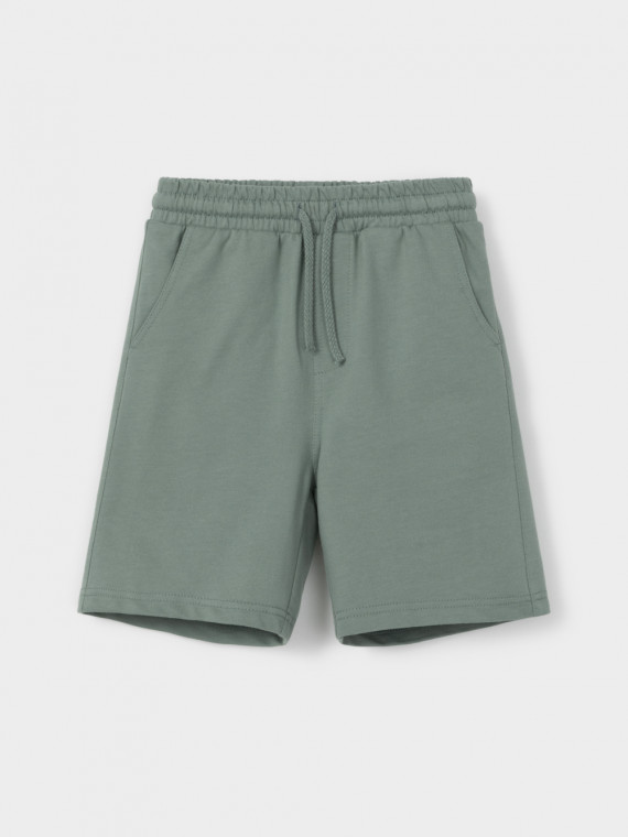 

Шорты из натурального хлопка для мальчика для мальчиков CROCKID, КР 400911-1, цвет - хаки, Шорты из натурального хлопка для мальчика