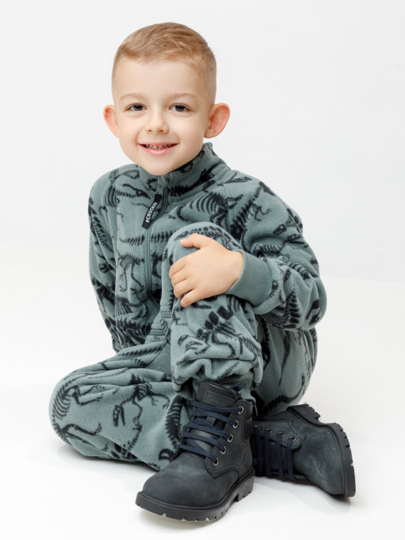 

Комбинезон для мальчиков CROCKID, ФЛ 60005/н/10 ГР, цвет - хаки, Комбинезон