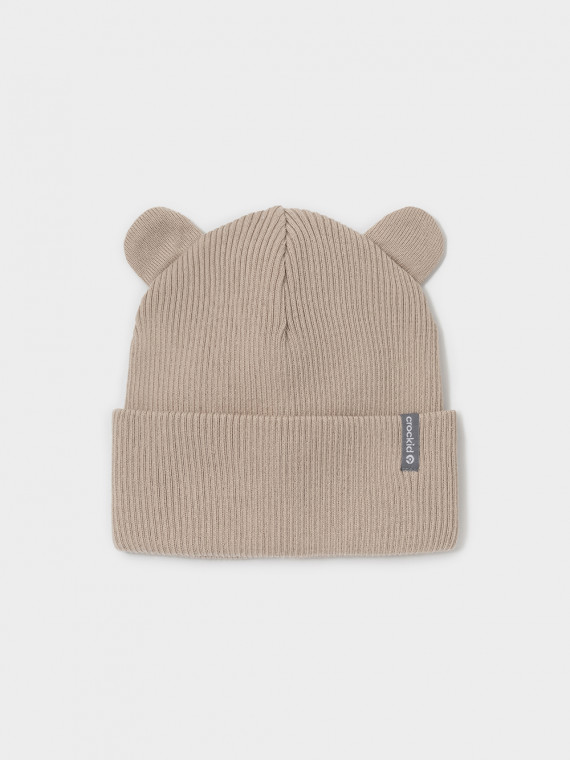 

Шапка для девочек CROCKID, КВ 20448, цвет - бежевый, Шапка