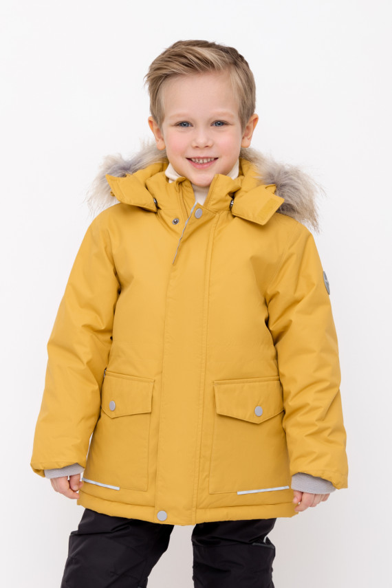 

Куртка для мальчика с утеплителем нового поколения для мальчиков CROCKID, ВК 36103/2 ГР ( ), цвет - горчица, Куртка для мальчика с утеплителем нового поколения