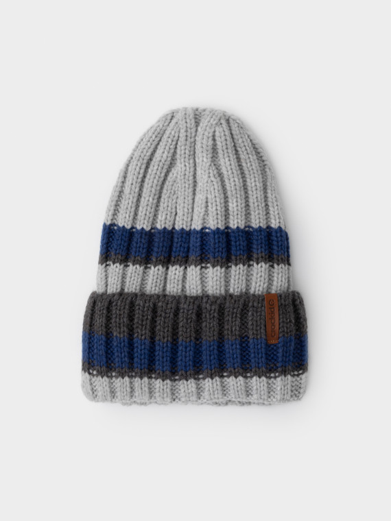 Шапка для мальчиков CROCKID КВ 20413ш цвет - серый 1199₽