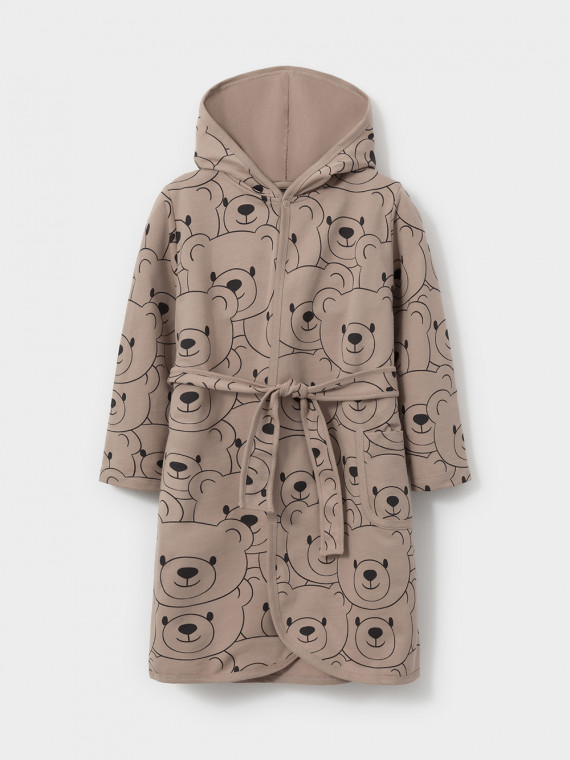 Халат для мальчиков CROCKID К 5763 цвет - кофейный 1799₽