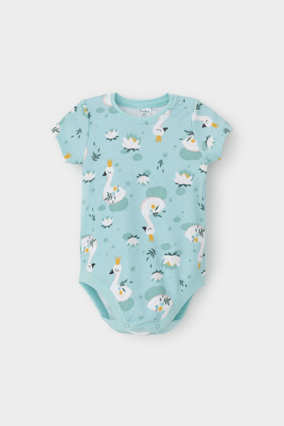 

Боди для новорожденных CROCKID, КП 6239, цвет - минт, Боди