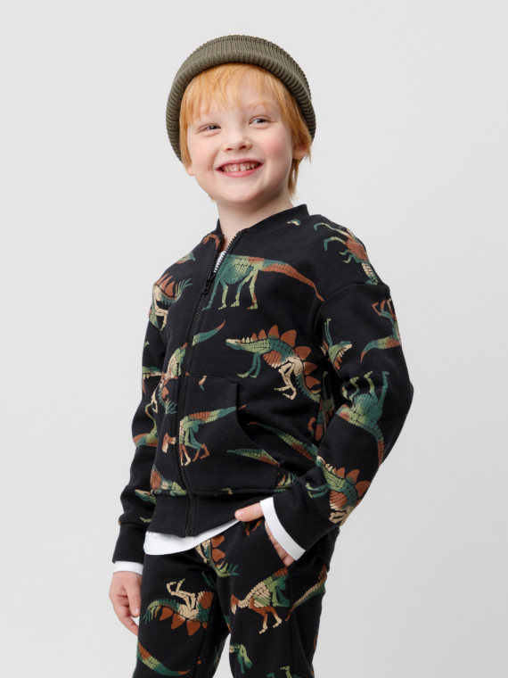 Жакет для мальчиков CROCKID КР 301856 цвет - черный3 1299₽