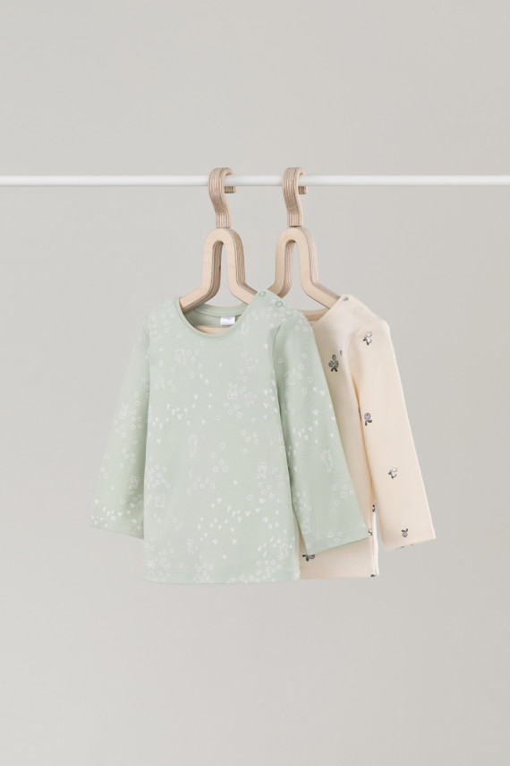 

Джемпер для новорожденных CROCKID, К 301944-2уп, цвет - бежевый, Джемпер