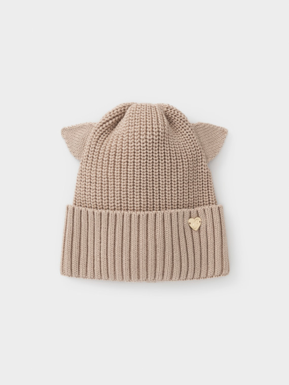 

Шапка для девочек CROCKID, КВ 20440, цвет - бежевый, Шапка