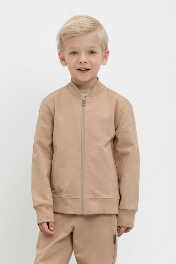 

Жакет для мальчиков CROCKID, КР 302474, цвет - бежевый, Жакет