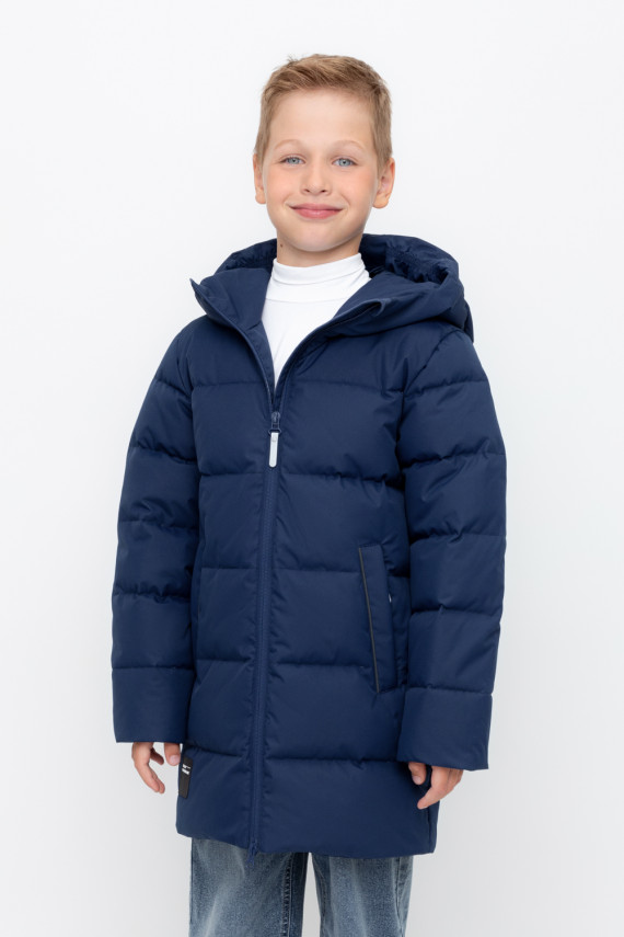 

Пальто для мальчика с натуральным утеплителем для мальчиков CROCKID, ВК 34070/3 УЗГ ( ), цвет - синий, Пальто для мальчика с натуральным утеплителем