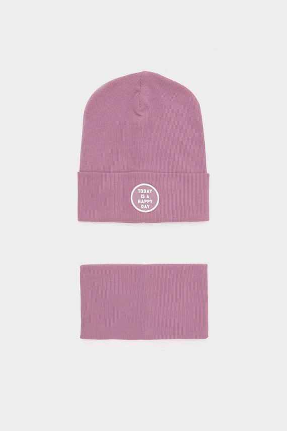 Шапка для девочек CROCKID К 814925 цвет - фиолетовый 999₽