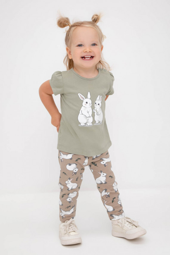 

Бриджи для девочек CROCKID, КР 4321, цвет - бежевый, Бриджи