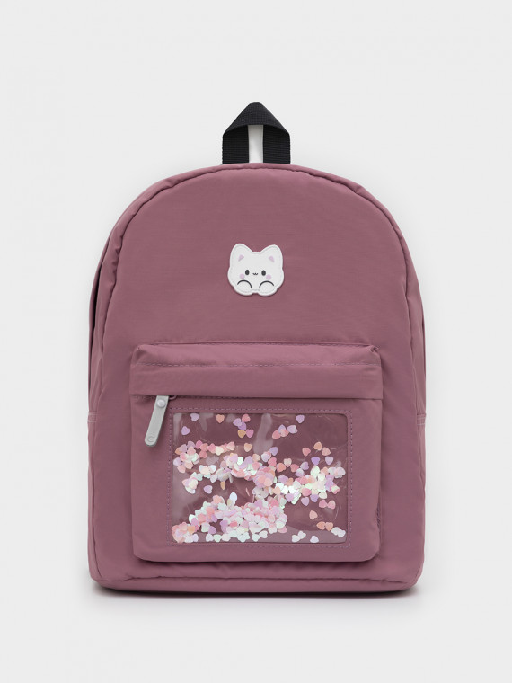 Рюкзак для девочек CROCKID АКС 100619 ГР цвет - бордовый 1189₽