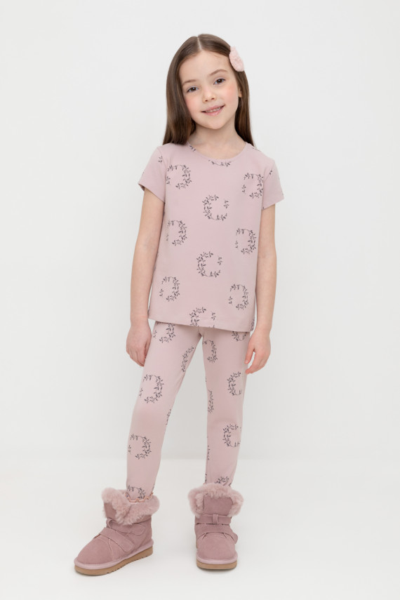 Лосины для девочки для девочек CROCKID КР 4074 цвет - розовый 449₽