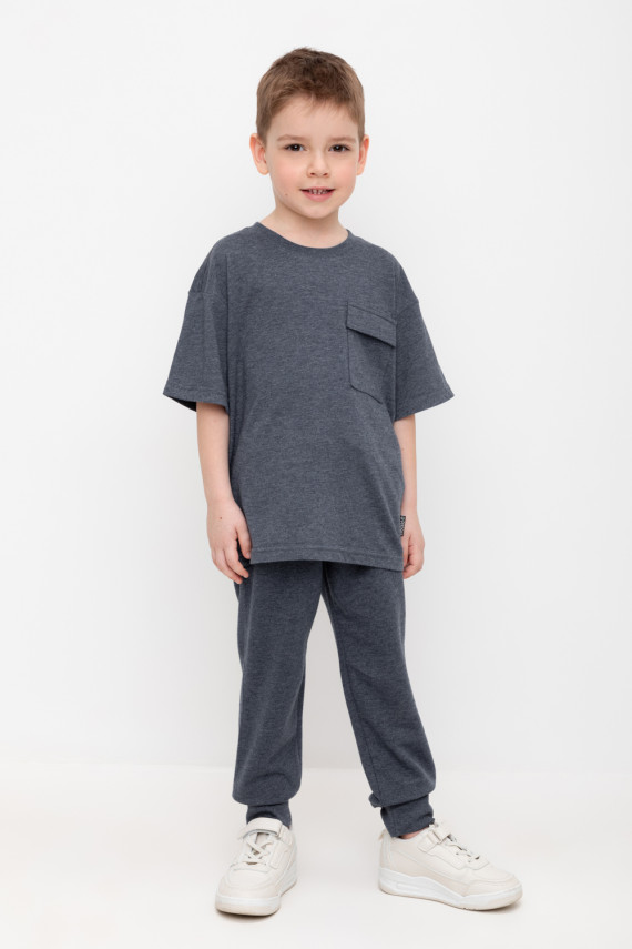 

Брюки для мальчиков CROCKID, КР 400739, цвет - темно-синий, Брюки