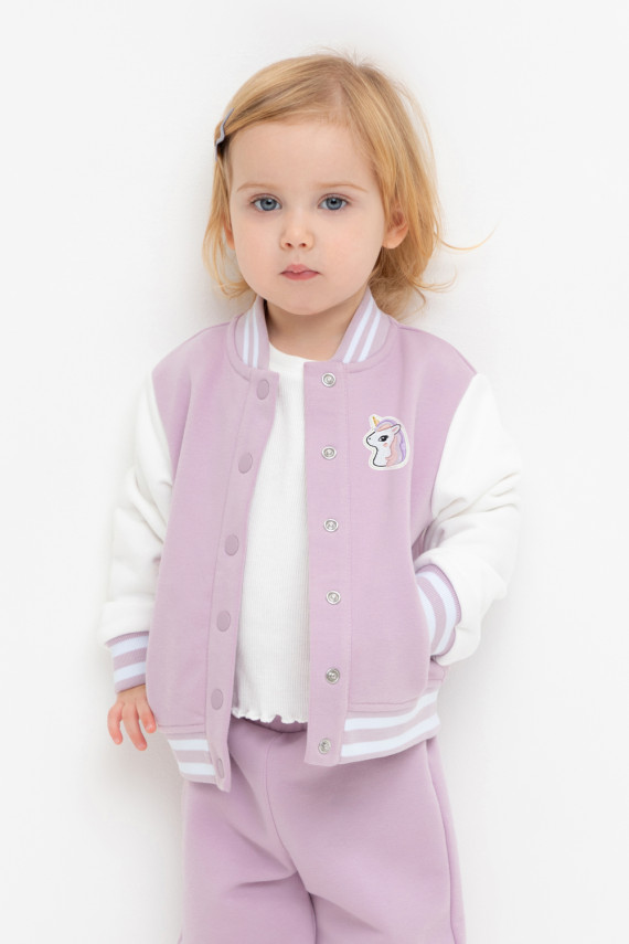 

Жакет для девочек CROCKID, КР 302675, цвет - фиолетовый, Жакет