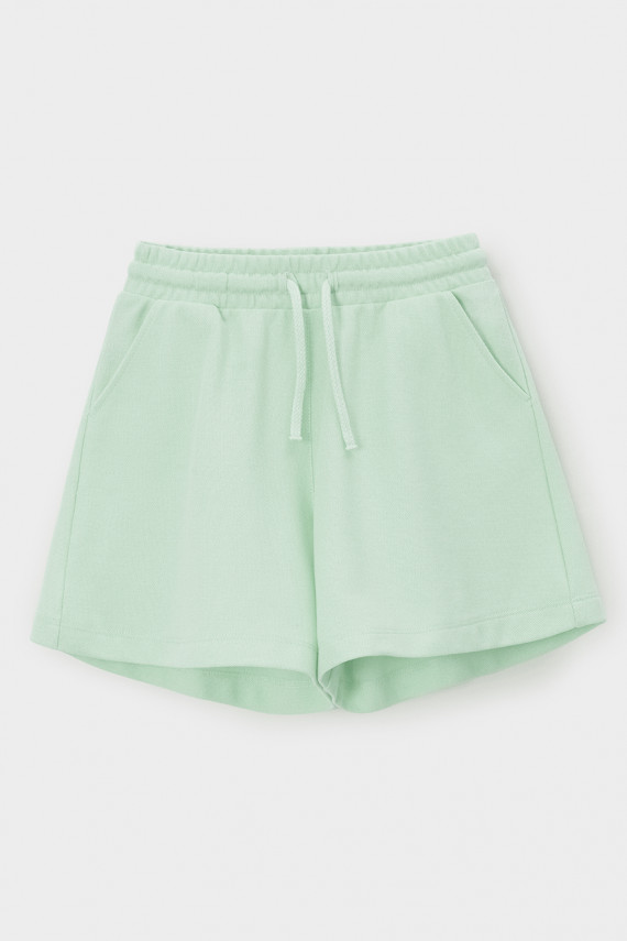 

Шорты для девочек CROCKID, КР 400904, цвет - зеленый, Шорты