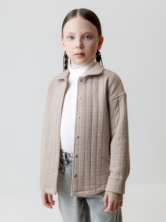 Рубашка для девочек CROCKID КР 302578 цвет - бежевый 1799₽