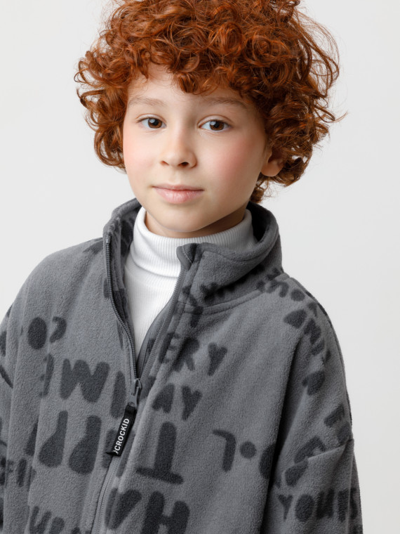 

Куртка для мальчиков CROCKID, ФЛ 34029/н/2 ГР, цвет - серый, Куртка