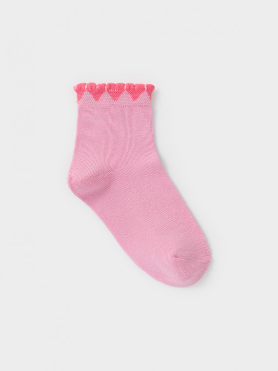 Носки короткие детские для девочек CROCKID К 97101 ФВ цвет - розовый 169₽