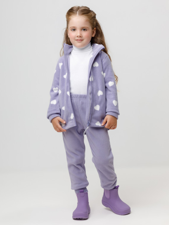 Брюки для девочек CROCKID ФЛ 400066 ГР цвет - фиолетовый 667₽