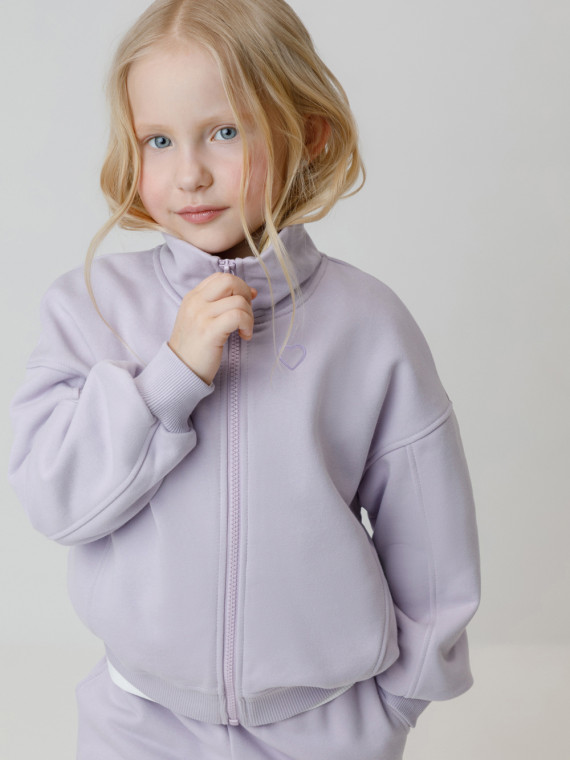 

Жакет для девочек CROCKID, КР 302817, цвет - фиолетовый, Жакет