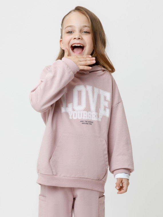 Худи для девочек CROCKID КР 302676 цвет - розовый 1149₽