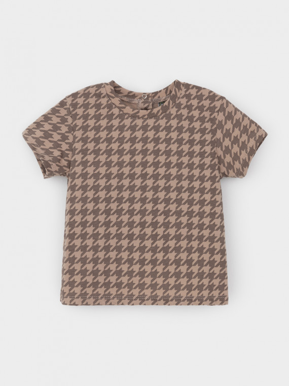 Футболка для девочек CROCKID КП 302287 цвет - бежевый 349₽