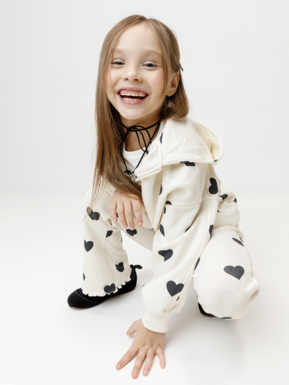 Жакет для девочек CROCKID КР 303018 цвет - сахар 2399₽