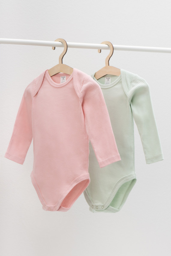 Боди для новорожденных CROCKID К 6458-2уп цвет - голубой 699₽